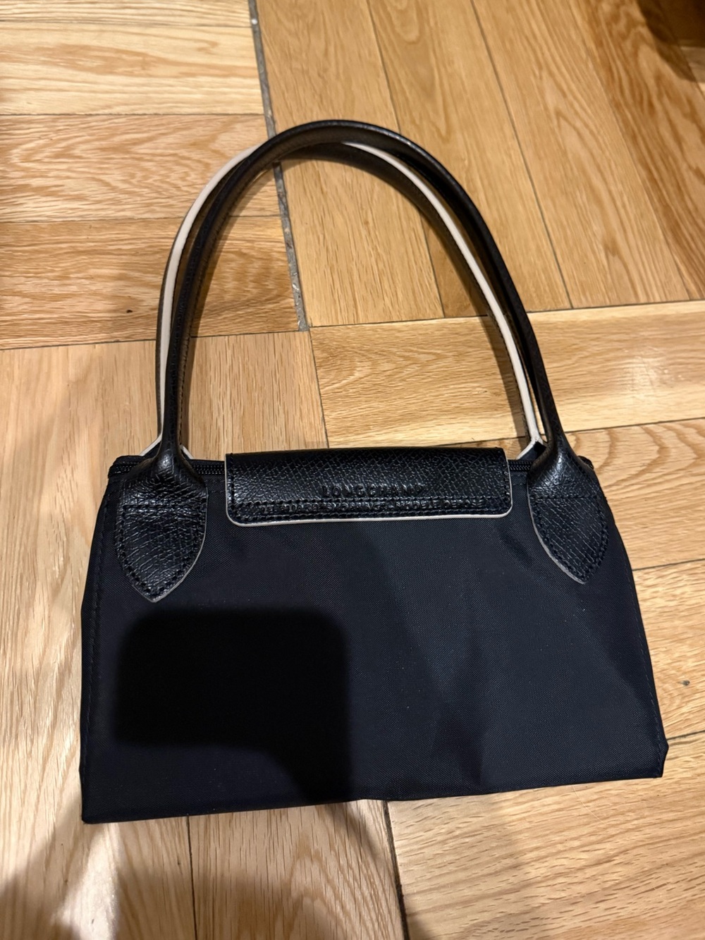 Longchamp Le Pliage Black Tote Bag - Picture 3 of 4
